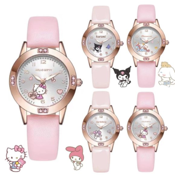 Sanrio Jewelry - Sanrio Wristwatch Childrens or Adults Hello Kitty Characters You Choose